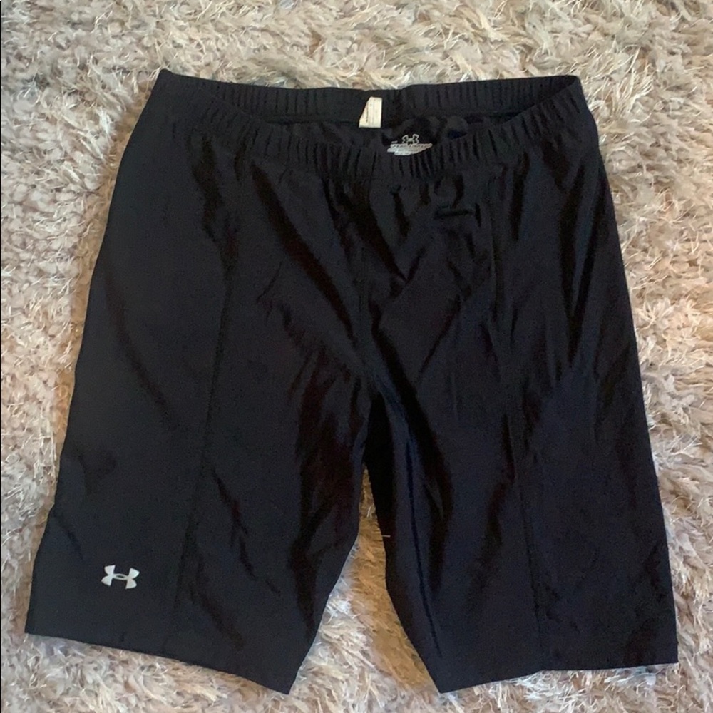 Under armour black bike sports